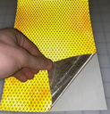  LAMINA  ADHESIVA REFLECTANTE AMARILLO 185mm x 50 Metros - 5810 NIVEL 2 - RA2 - SEÑALES