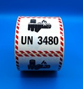BATERIA DE LITIO UN 3480 - 100X100 mm - BOBINA