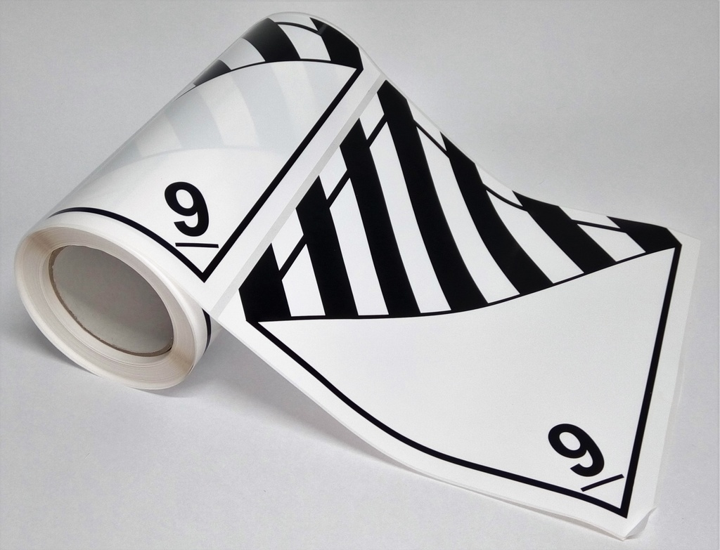 CLASE 9 PELIGROS DIVERSOS 250x250mm R50