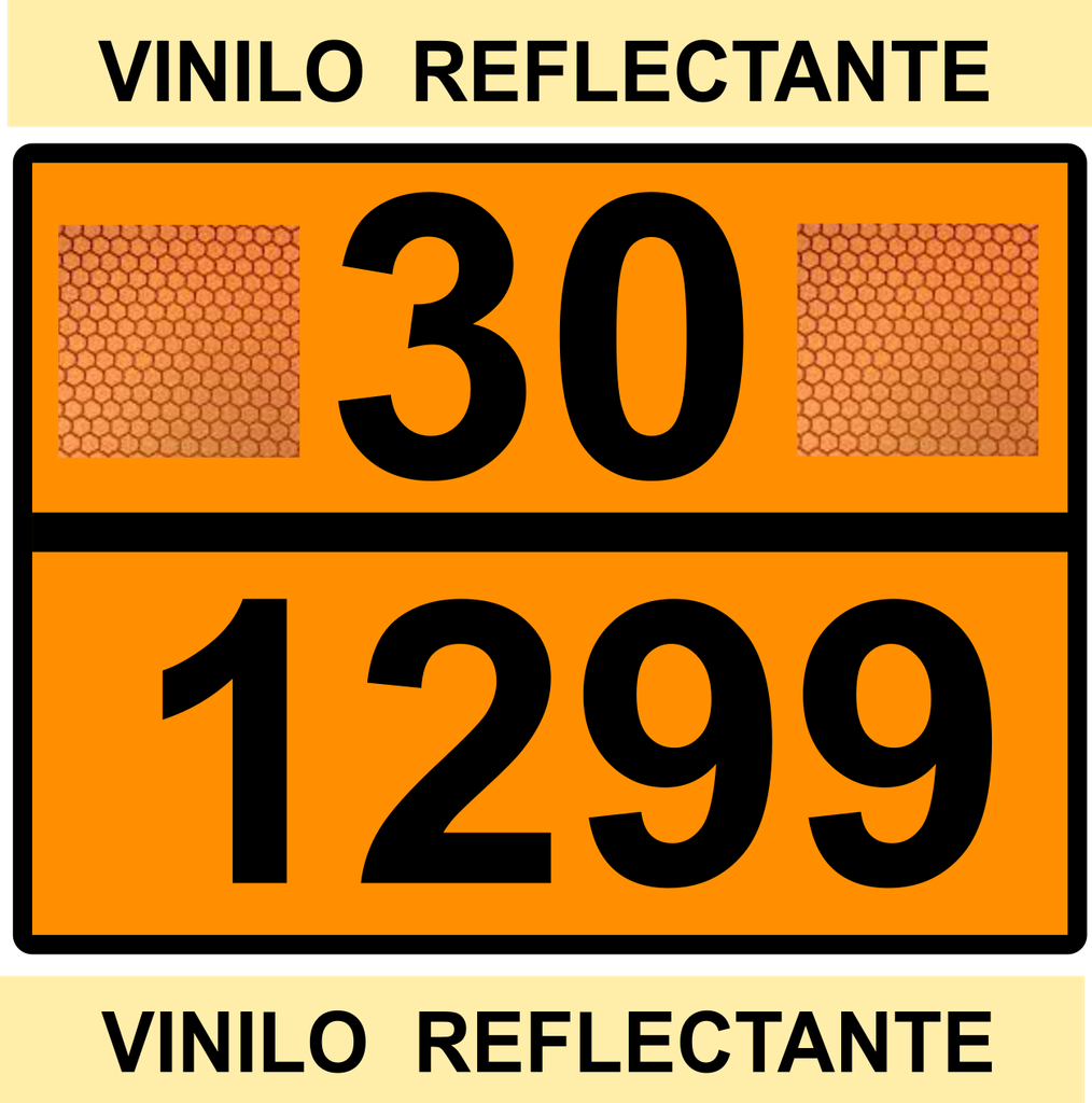 PANEL NARANJA 400X300 REFLECTANTE  TEXTO PERSONALIZADO LINEA HORIZONTAL - HOMOLOGADO 