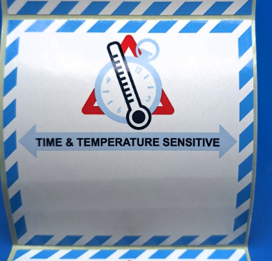 LABEL TIME AND TEMPERATURE 