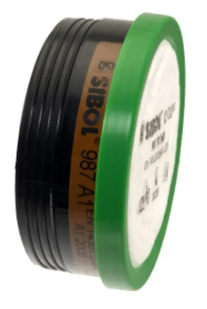 [(KIT012)FILTROS 987 A1B1E1K1P1] FILTRO MASCARA SERIE 987 - A1B1E1K1 + FILTRO PARTIÍCULA P2